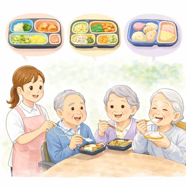 介護食・健康食・刻み食など個別対応が充実