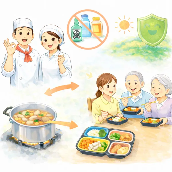 防腐剤不使用・毎日手作りの安心品質