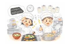 人手不足で厨房の労務負担を抑えたい