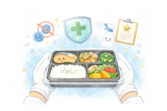 安心して出せる衛生的な食事にしたい